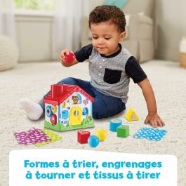 Vtech Baby VTE3417766206053 Juguete de Primeras Manipulaciones Mi Casa, Fabricado con Plástico de Origen Vegetal