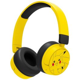 OTL TECHNOLOGIES Auriculares Inalámbricos Pikachu Pokemon Bluetooth ANC Diadema Ajustable y Almohadillas Suaves para Niños y Dispositivos Múltiples