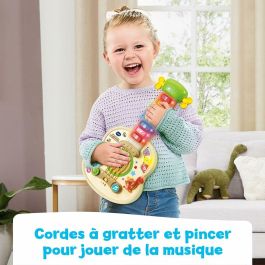 Vtech Baby VTE3417766208057 Mi Guitarra Mágica Lumi Juguete con Parte de Madera Certificada FSC