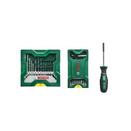 BOSCH 2607017655 - Juego de destornilladores con portapuntas Mini X-Lin de 41 puntas