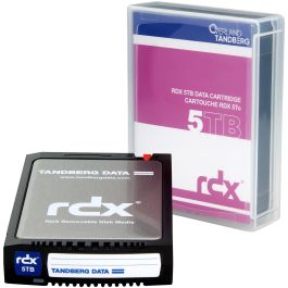 Tandberg RDX Cartucho 5TB 8862-RDX Disco Extraíble para Copias de Seguridad