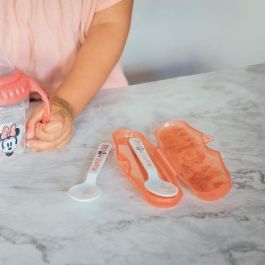 Thermobaby THE3023190133669 Pack Comida Minnie 2ª Edad con 3 Platos, 1 Taza y 1 Cuchara