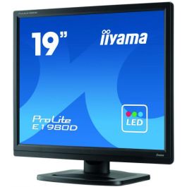 Iiyama ProLite E1980D-B1 Monitor LED 19" 1280 x 1024 XGA Negro Mate
