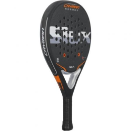 Siux CAYMAN Pala de Padel Lágrima Carbono 3K Marco Carbono/Fibra de Vidrio Tacto Medio Jugador Intermedio Avanzado