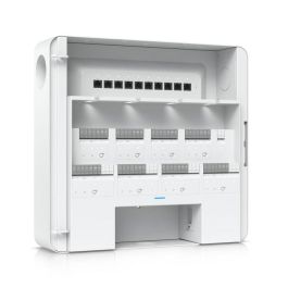 Ubiquiti Enterprise Access Hub, 10x 10/100/1000 Base-T, AC/DC, 240W, 8x PoE, Control de Acceso para 8 Puertas, 379 x 355 x 105 mm