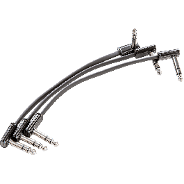 Cable Mxr® Ribbon Patch Trs 15 Cm - Pack De 3 Cable Mxr® Ribbon Patch Trs 15 Cm - Pack De 3