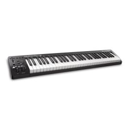 MAUDIO Teclado Controlador MIDI Keystation 61Mk3 con 61 Teclas Sensibles a la Velocidad y Conexión USB-MIDI