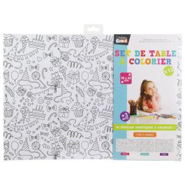 Jeux 2 momes Juego de 10 Individuales para Colorear 2 momes 30x42 cm Precio: 2.50000036. SKU: B175TRHNG8