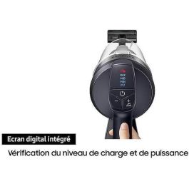 SAMSUNG Jet 75E Turbo VS20B75B1R4 - Aspirador Escoba - Potencia 200 AW - 60 minutos de autonomía - Estación de carga 2 en 1 SAMSUNG Jet 75E Turbo VS20B75B1R4 - Aspirador Escoba - Potencia 200 AW - 60 minutos de autonomía - Estación de carga 2 en 1