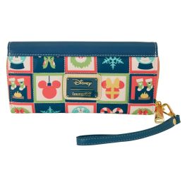 Loungefly Cartera Disney Mickey & Minnie Holiday Billetera