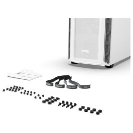 be quiet! SHADOW BASE 800DX White Midi Tower PC Blanco Acero Vidrio Templado ABS ATX EATX micro ATX Mini-ITX
