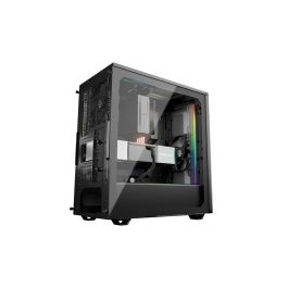 be quiet! Pure Base 501 DX Caja PC Midi Tower Negra con Ventana Lateral, Iluminación RGB, Compatible ATX, Filtro Antipolvo