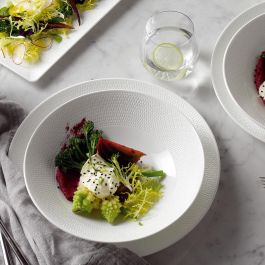 Wedgwood Plato Llano Gio 28 cm Bone China/ New Bone China (4 Unidades)