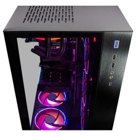 Captiva PC Gaming R89-085 - AMD Ryzen 7 9800X3D (4.7 GHz) 64GB DDR5 2TB SSD NVIDIA GeForce RTX 5080 16GB GDDR7 Windows 11 Home - Torre Negra con Refrigeración Líquida
