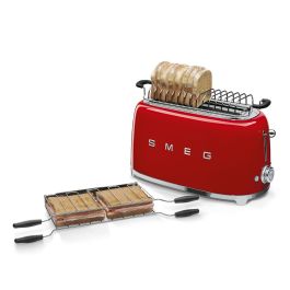 Smeg Tostadora 2X4 50'S Style Roja TSF02RDEU
