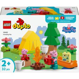 LEGO DUPLO 10452 Excursión Campestre de Peppa Pig y Papá Pig Set de Construcción para Preescolares con Tienda y Canoa Precio: 30.89000046. SKU: B1GVCHQ4CP