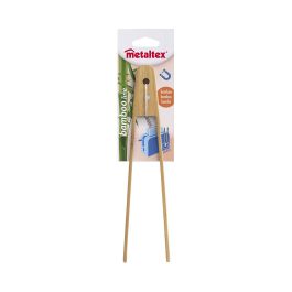 Metaltex Pinza con imán Bamboo line 24cm - Ideal para tostadas Metaltex Pinza con imán Bamboo line 24cm - Ideal para tostadas