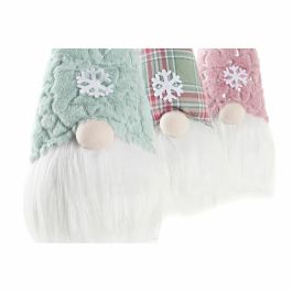 Figura Navidad Fantasia DKD Home Decor Verde Rosa 16 x 54 x 17 cm (3 Unidades) Figura Navidad Fantasia DKD Home Decor Verde Rosa 16 x 54 x 17 cm (3 Unidades)