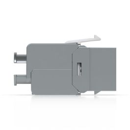 Ubiquiti Keystone Jack Cat6A - Conector Ethernet sin Herramientas, Pack de 12