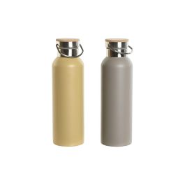 Botella Basicos DKD Home Decor Gris Beige 7 x 25 x 7 cm (2 Unidades) Precio: 19.49999942. SKU: B19JQVD7FA