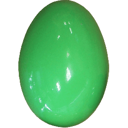 Tanga Huevo Shaker de Madera Verde - 7cm Precio: 5.50000055. SKU: B14JLBKKFY