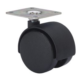 Ruedas Alex Rueda giratoria negra de polipropileno, ø 5 cm, 50 kg