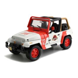 Jada Jurassic Park Jeep Wrangler Escala 1:24 Coche Metal Rueda Libre Apertura Puertas Capo Neumaticos Goma 253253005 Precio: 38.59000002. SKU: B1CC2W5AJB
