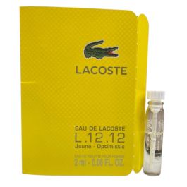 Eau de Lacoste L.12.12 Jaune - Optimistic, Agua de Tocador, Para hombres, 2 ml Frasco Precio: 9.5000004. SKU: B1K29XZH43