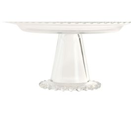 DKD Home Decor Frutero Basicos Cristal Transparente 27.5x27.5x12.3 cm Apto Lavavajillas Pack 2 Unidades