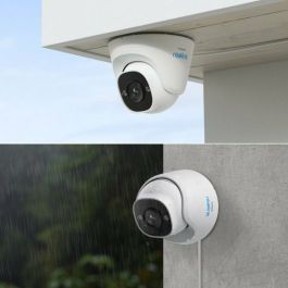 Reolink PC520AD2K01 Cámara de Seguridad IP 5MP Interior/Exterior Alámbrica con Google Assistant Blanco