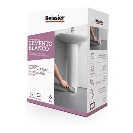 Beissier Cemento Blanco 6 kg para Reparaciones en Baños y Cocinas, Fijación de Azulejos y Albañilería Precio: 13.50000025. SKU: B1E44W7B7D
