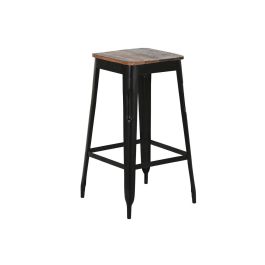 Taburete Horeca DKD Home Decor Negro Marron 33 x 77 x 34 cm Precio: 96.49999986. SKU: B15H27QB3Y