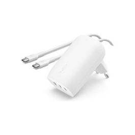 Belkin WCC002VFWH Cargador de Pared 67W con 3 Puertos USB-C para Carga Rápida - Blanco Precio: 37.59000036. SKU: B1GTBJZ9B6