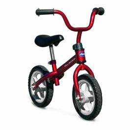 Chicco Bicicleta sin Pedales Bullet Roja 10 Pulgadas Ideal para Adquirir Equilibrio Niños 2-5 Años. Medidas: 46x56x68 cm