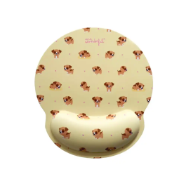 Mr Wonderful Alfombrilla de Ratón Ergonómica con Reposamuñecas de Gel Dog, Tamaño 25 x 23 cm Precio: 19.89000057. SKU: B1HV7QMZVD