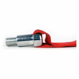 OCC Motorsport OCCRC016 Cinta de Remolque para Coche Racing JDM Roja con Tornillo, Nylon y Acero, 3000kg Carga
