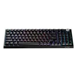 XPG Teclado Gaming Sorcerer 96% Mecánico USB Español Negro con Conmutador XPG Red y Retroiluminación RGB