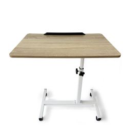 Inde Soporte Auxiliar para Sofá Ajustable con Rueda, Medidas 60x40x59-89 cm