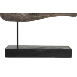 DKD Home Decor Figura Tropical 14 x 42 x 55 cm Suar Hierro Mascara Tribal
