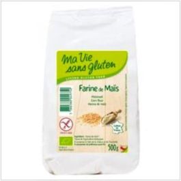 Ma Vie Sanz Harina de Maíz 500g Bio Sin Gluten para Pan, Galletas y Purés Precio: 4.49999992. SKU: B14TSH39CT