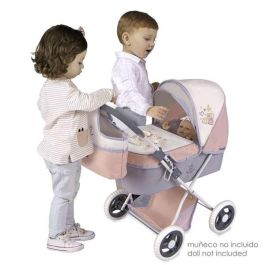 Coche de muñeca plegable funny 3x1 para muñecas de hasta 48 cm.70x41x62 cm