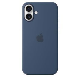 APPLE iPhone 16 Plus - Funda de silicona con MagSafe - Mezclilla APPLE iPhone 16 Plus - Funda de silicona con MagSafe - Mezclilla