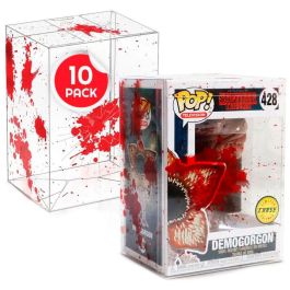 EVORETRO Set 10 Protectores Funko POP Plástico PET 0.40mm Antiarañazos y Polvo - Efecto Bala y Sangre 16x12x9cm Precio: 15.49999957. SKU: B1BNSJYFCA