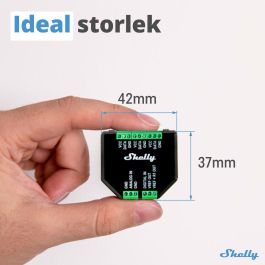 Shelly Módulo switch Wi-Fi Temperatura y Humedad Plus AddOn