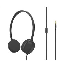 Auriculares de diadema ELBE AU-789-CC, ultraligeros, negro, cable 1.2m - Sonido natural y claro Auriculares de diadema ELBE AU-789-CC, ultraligeros, negro, cable 1.2m - Sonido natural y claro