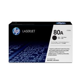 HP Cartucho de Tóner Original LaserJet 80A Negro CF280A Negro Rendimiento Estándar (2560 páginas) Precio: 137.50000044. SKU: S0436749