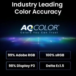 BenQ SW242Q Monitor para Fotógrafos 24.1" IPS 2K 2560x1600, 99% Adobe RGB, 98% P3, USB-C 90W, Calibración Hardware, Ref. 9H.LLVLA.TBE
