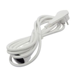 Cable alargador CHACON HO5VVF 3 x 1,5 mm²- 3 m - Con enchufe plano - Blanco Precio: 23.50000048. SKU: B1BTSYMBTD