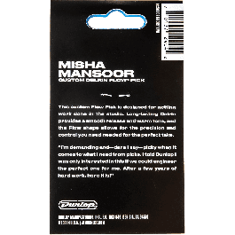 Pack 6 Púas Delrin Flow® Misha Mansoor - 0,73 Mm