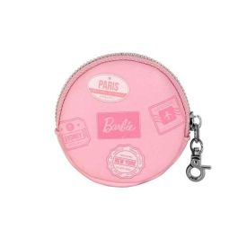 Karactermania Barbie Cookie Travel Monedero Redondo PVC Rosa 8,7x8,7x2,3 cm